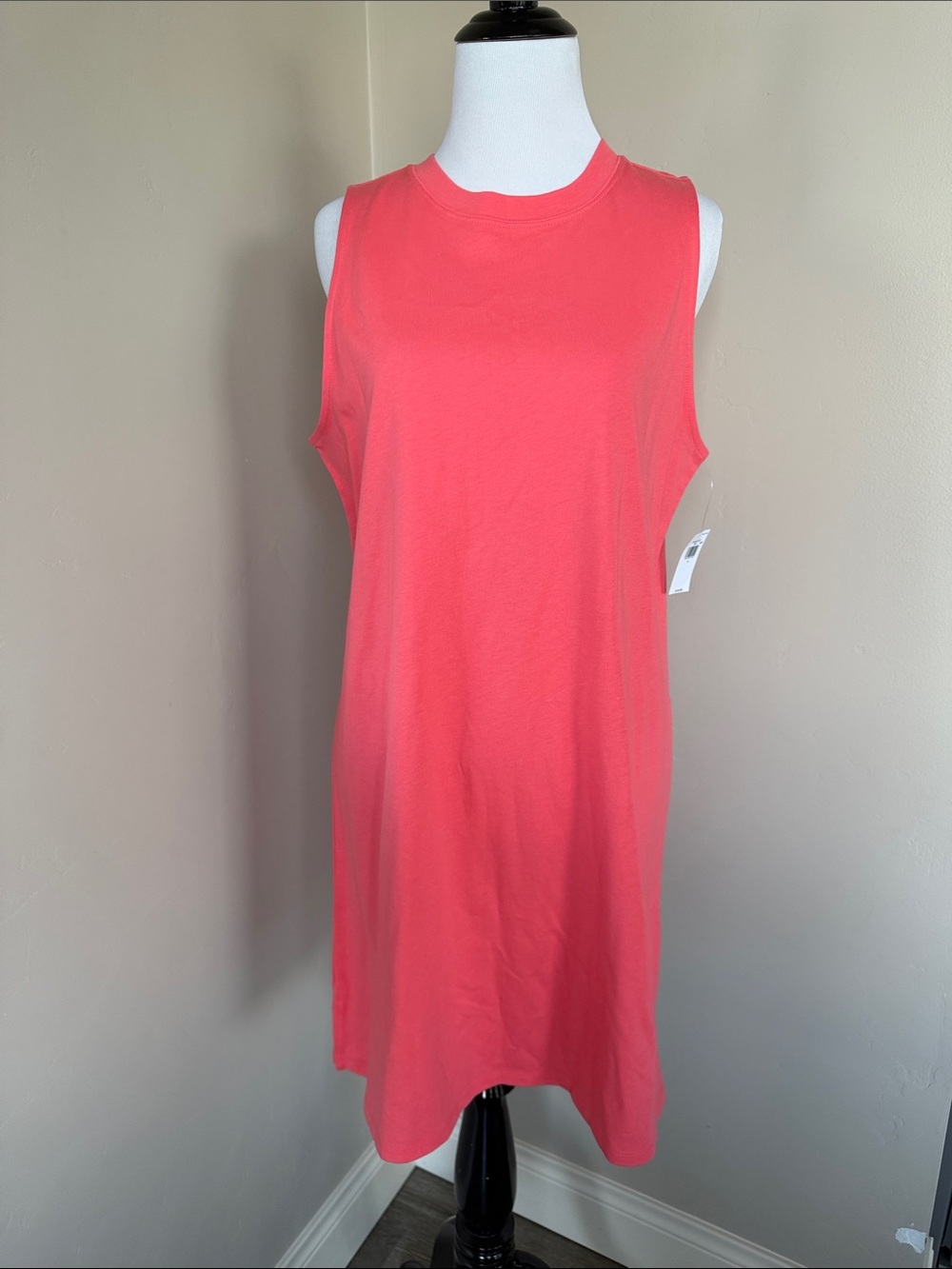 Old Navy Coral Sleeveless Mini Dress
